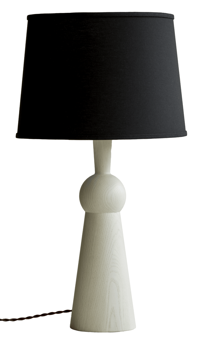 Bella Skirt Lamp - Lostine - Lamps - Natural - Black - HORNE