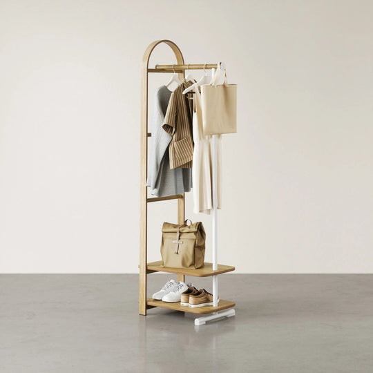 Bellwood Coat Rack - Form & Refine Coat + Key Racks - Black - HORNE