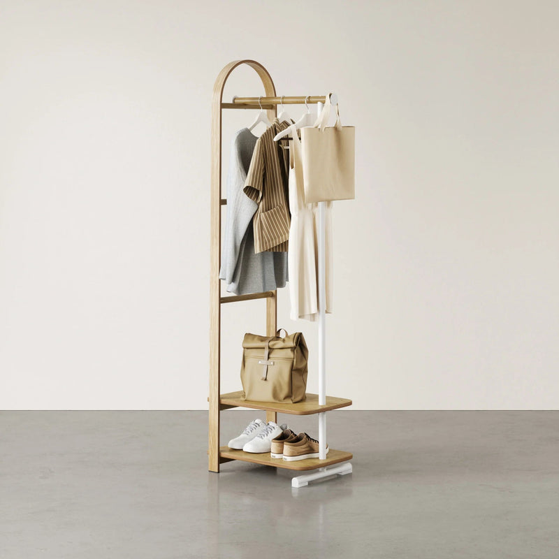 Bellwood Coat Rack - Form & Refine Coat + Key Racks - Black - HORNE