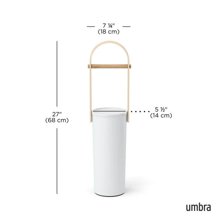 Bellwood Toilet Paper Holder & Reserve - Umbra Bath - HORNE