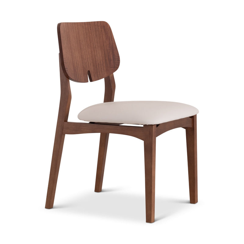 Beth 2.0 Side Chair - Urbia Chairs - Medley Ivory Ebano - HORNE