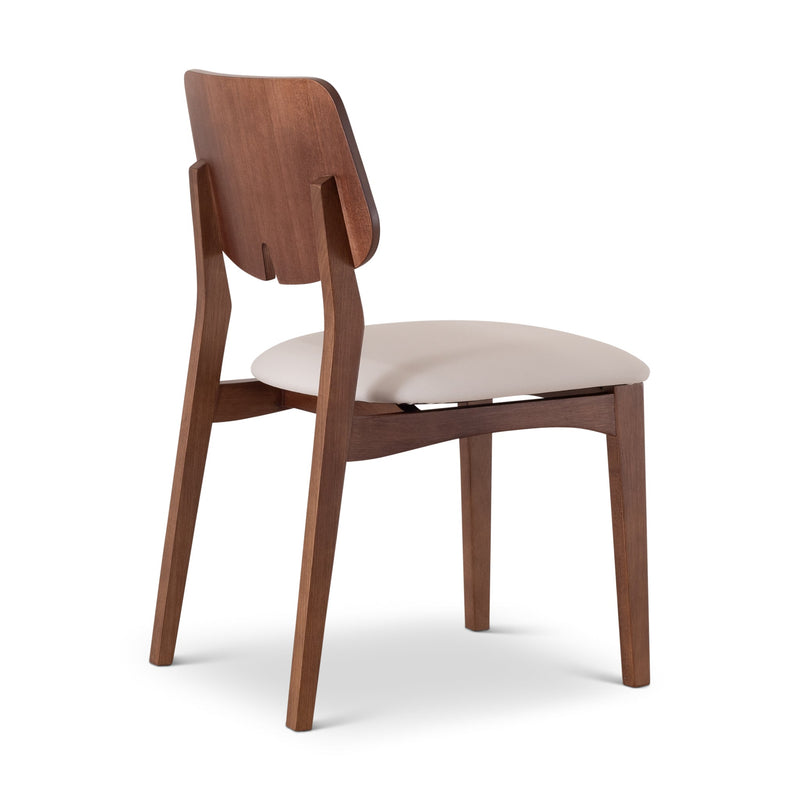Beth 2.0 Side Chair - Urbia Chairs - Medley Ivory Ebano - HORNE