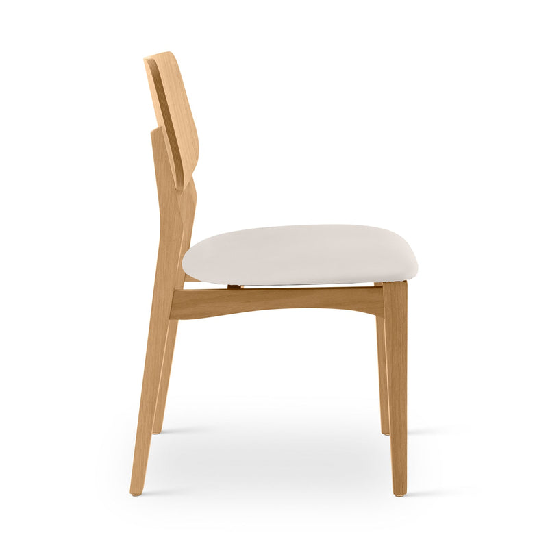 Beth 2.0 Side Chair - Urbia Chairs - Medley Ivory Ebano - HORNE