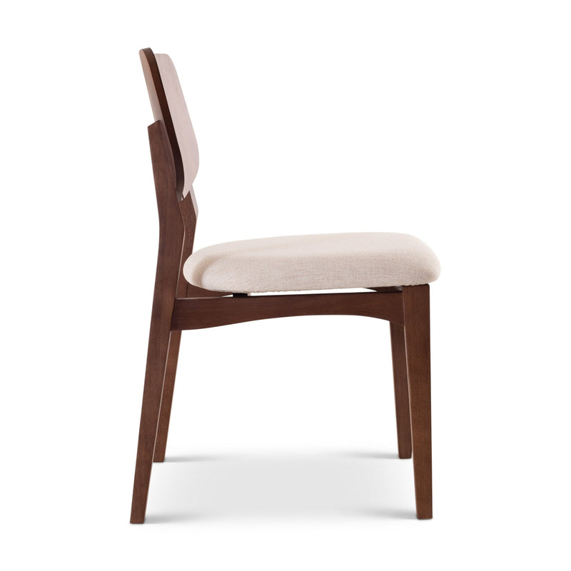 Beth 2.0 Side Chair - Urbia Chairs - Medley Ivory Ebano - HORNE