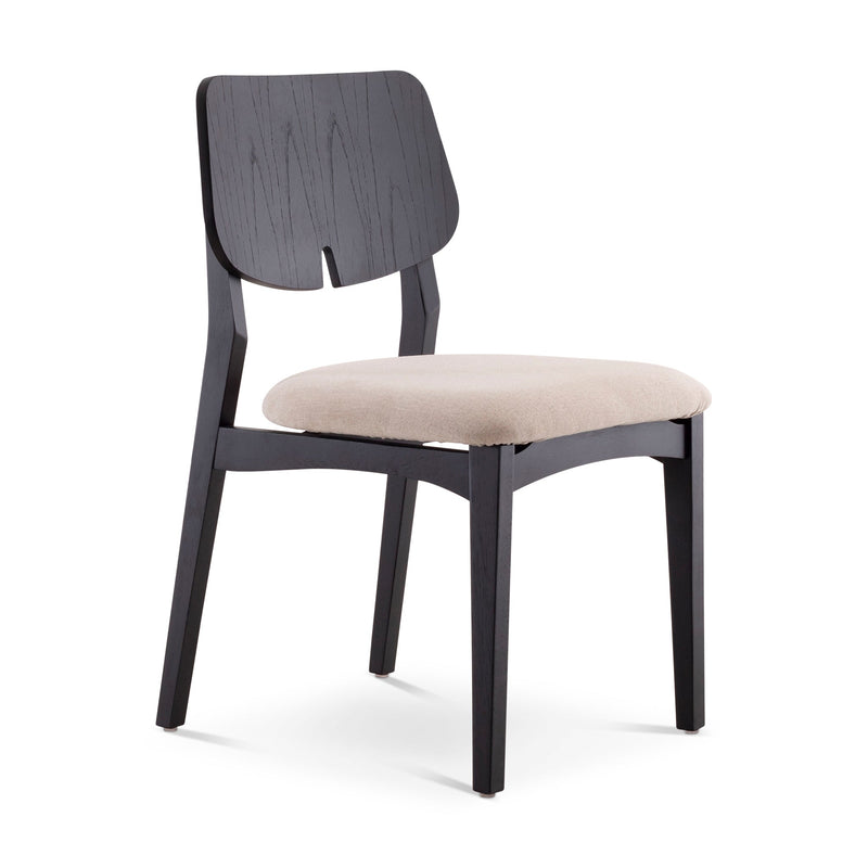 Beth 2.0 Side Chair - Urbia Chairs - Medley Ivory Ebano - HORNE