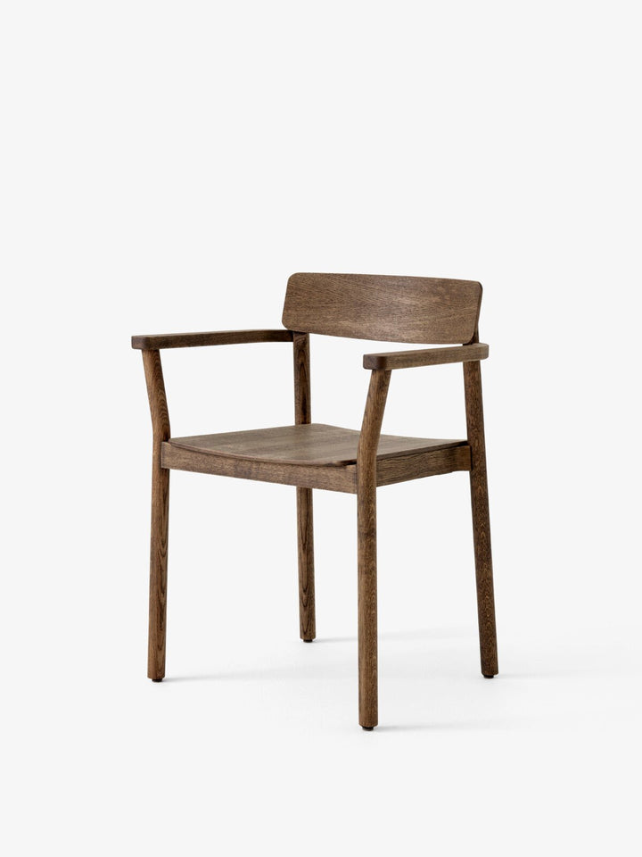 Betty Armchair - No Upholstery - &Tradition Chairs - Smoked Oiled Oak - HORNE