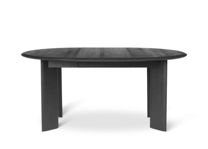 Bevel Table Extendable - Ferm Living - Tables + Desks - Black Oiled Beech - Two Extensions - HORNE