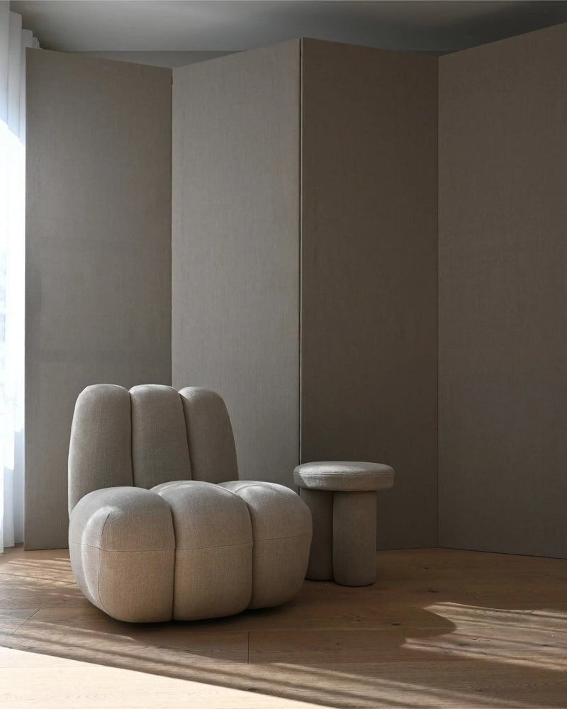 Big Foot Stool - 101Copenhagen - Stools + Benches + Ottomans - Sheepskin - HORNE