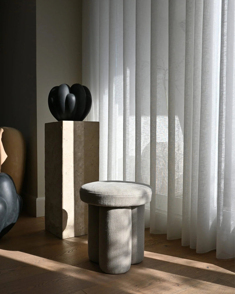 Big Foot Stool - 101Copenhagen - Stools + Benches + Ottomans - Sheepskin - HORNE