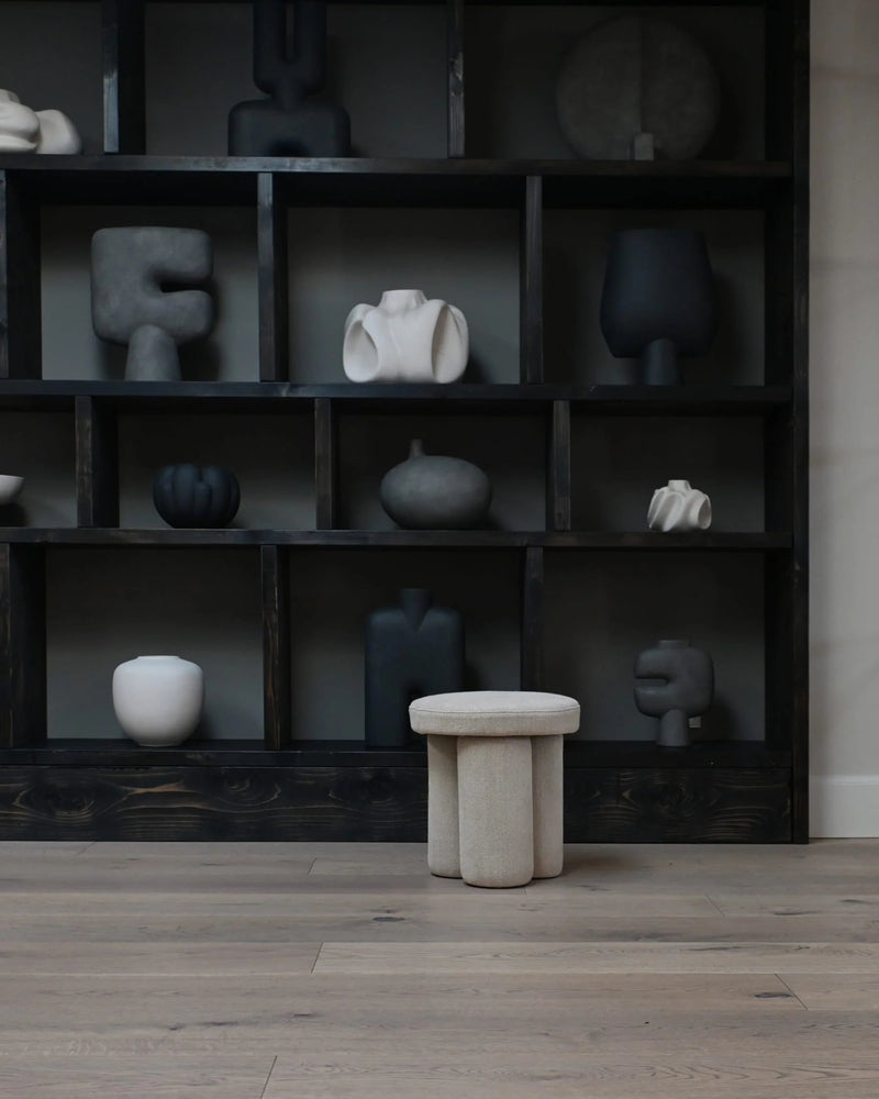 Big Foot Stool - 101Copenhagen - Stools + Benches + Ottomans - Sheepskin - HORNE