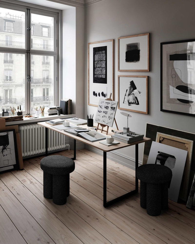 Big Foot Stool - 101Copenhagen - Stools + Benches + Ottomans - Sheepskin - HORNE