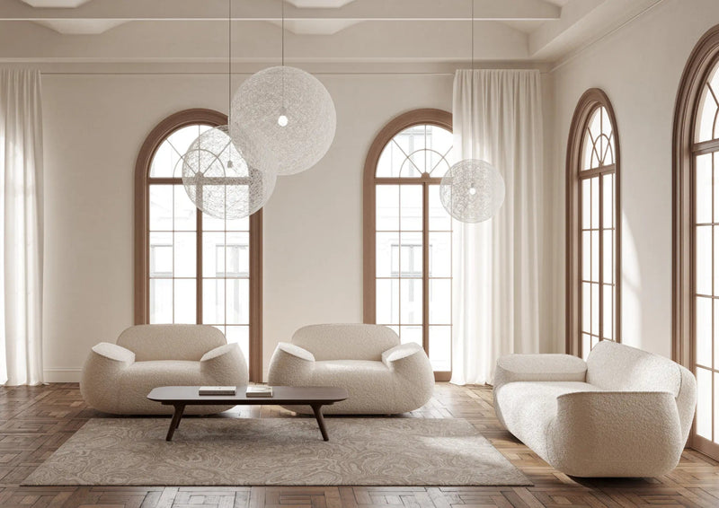 Big George Armchair - Moooi Chairs - Bart Armchair Cat I - Abbracci Taupe - HORNE