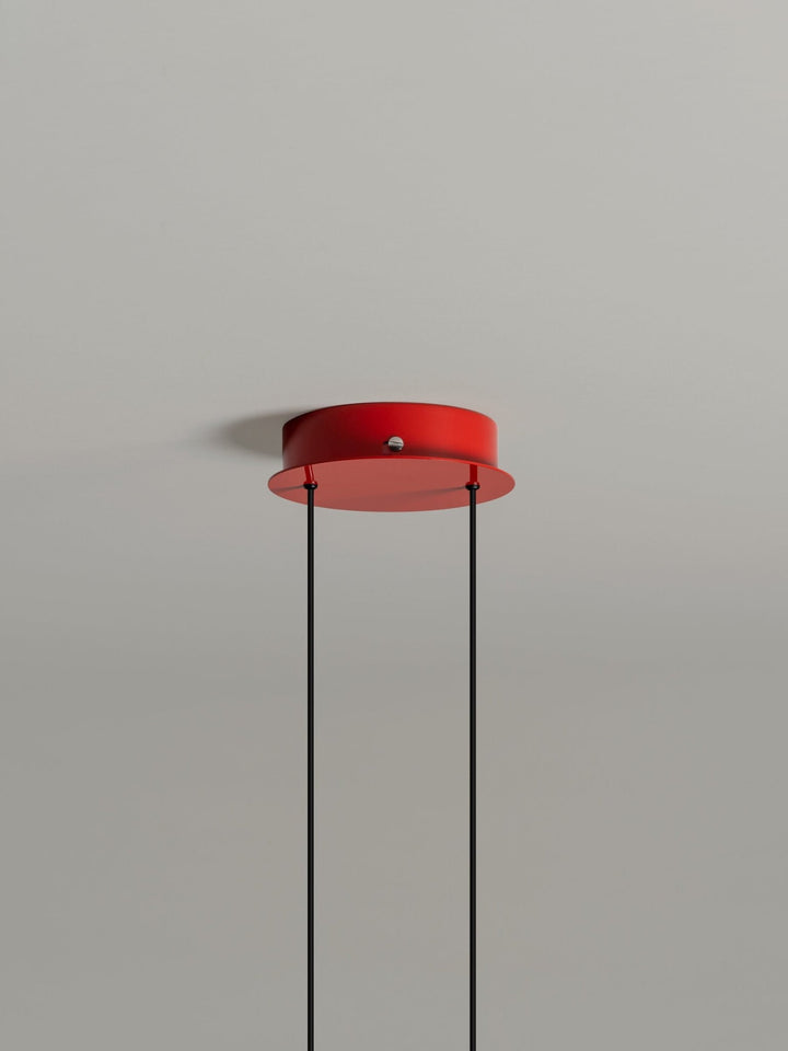 Bijou L Pendant Lamp - Santa & Cole - Pendants - Glossy Red - HORNE