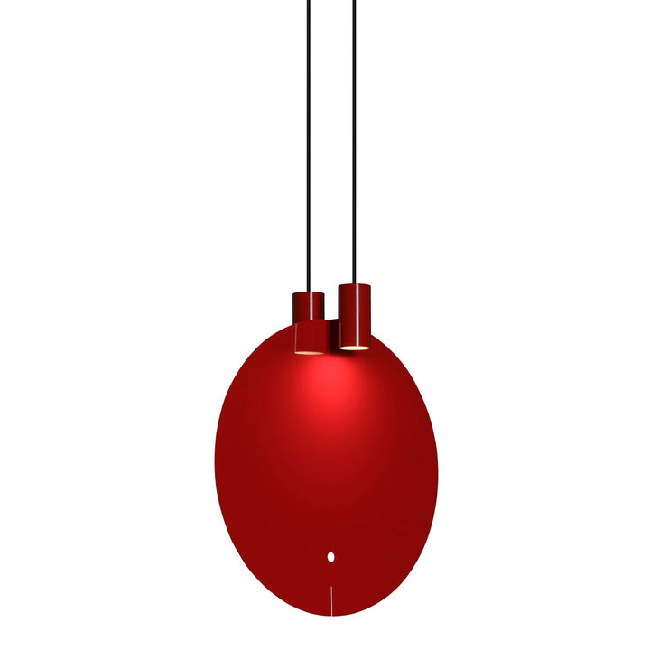 Bijou L Pendant Lamp - Santa & Cole - Pendants - Glossy Red - HORNE