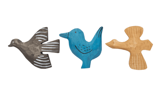Bird Hand-carved Magnets - Default Title - Ferm Living