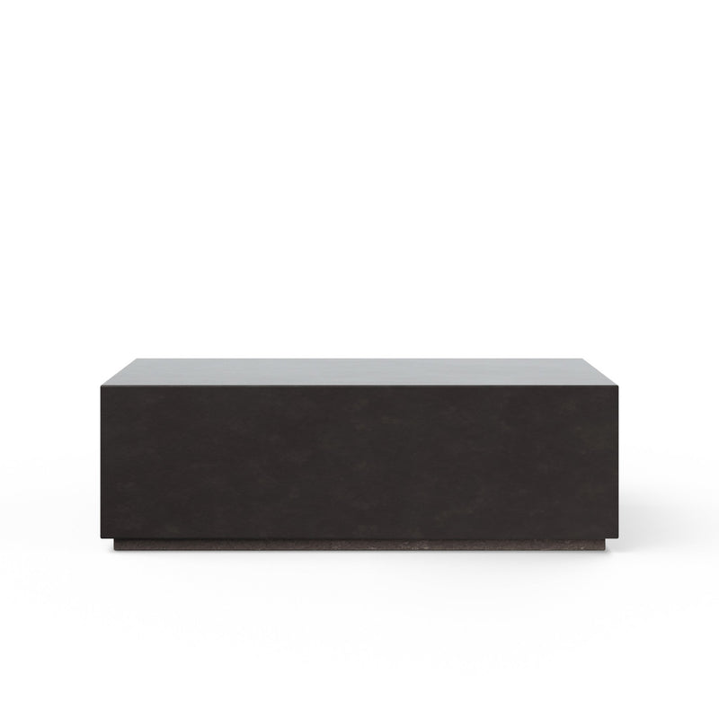 Bloc Rectangular Coffee Table - Urbia Coffee Tables - Dark Grey - HORNE