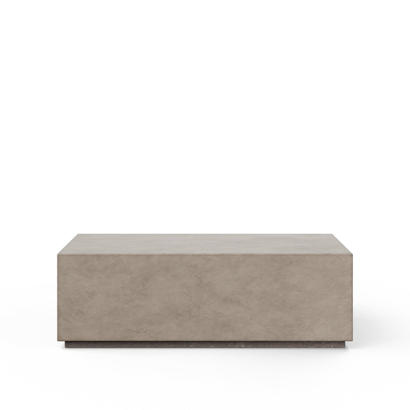 Bloc Rectangular Coffee Table - Urbia Coffee Tables - Dark Grey - HORNE