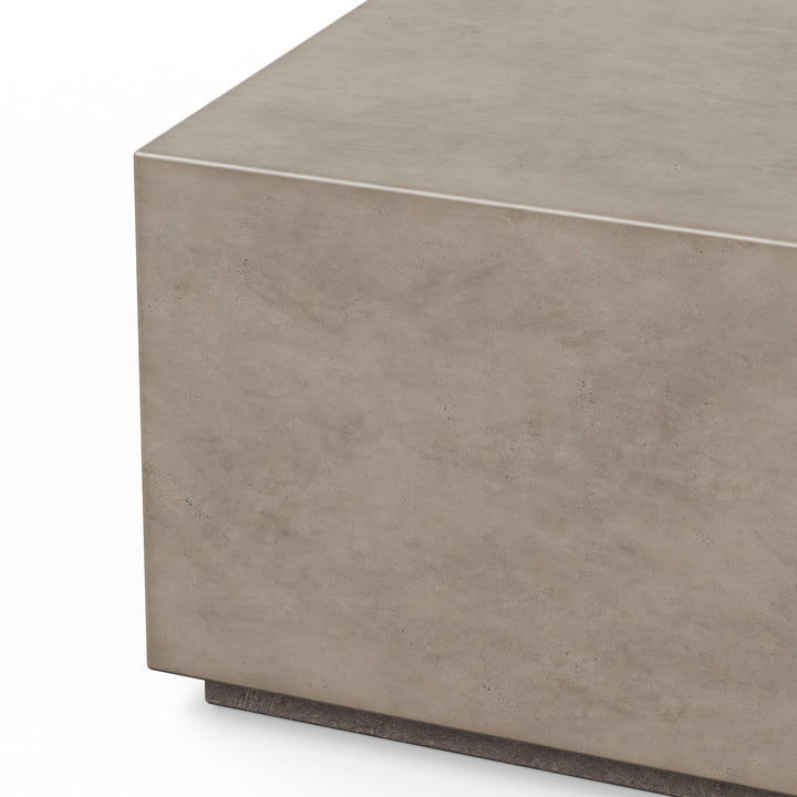 Bloc Rectangular Coffee Table - Urbia Coffee Tables - Lava - HORNE
