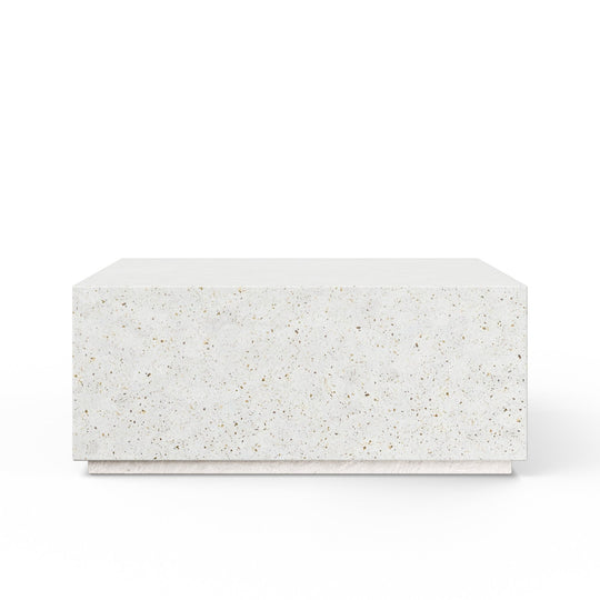 Bloc Square Coffee Table - Urbia Coffee Tables - Ivory Terrazzo - Small - HORNE