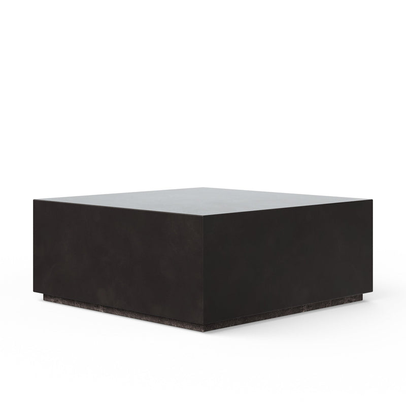 Bloc Square Coffee Table - Urbia Coffee Tables - Dark Grey - Small - HORNE
