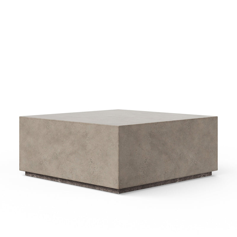 Bloc Square Coffee Table - Urbia Coffee Tables - Dark Grey - Small - HORNE