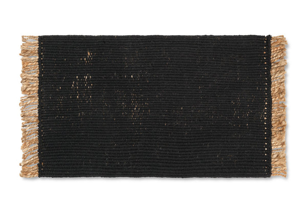 Block Mat - Ferm Living - Rugs - Black - HORNE