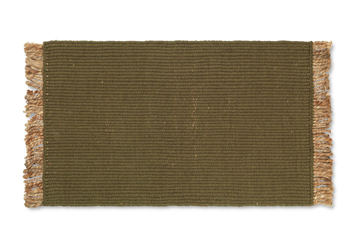 Block Mat - Ferm Living - Rugs - Olive - HORNE