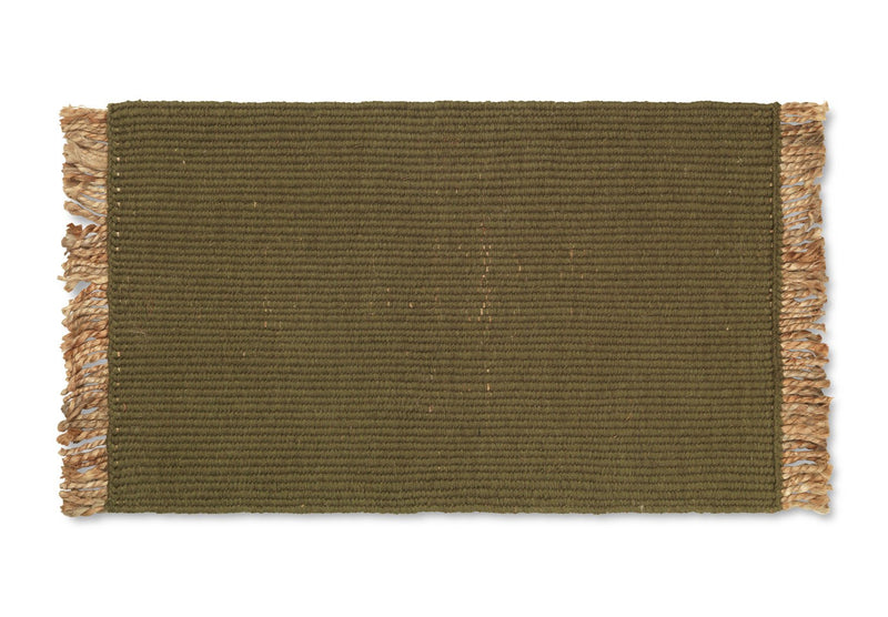 Block Mat - Ferm Living - Rugs - Black - HORNE