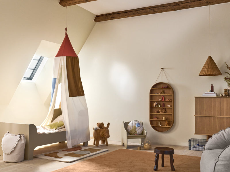 Bloco Tufted Rug - Ferm Living - Rugs - Small - Blush/Off - White - HORNE