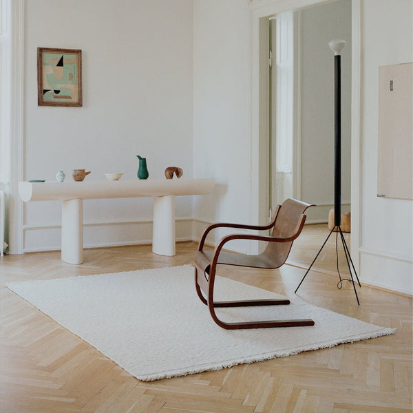 Blonde Maze rug in Blonde Maze White 200x300 (6.6' x 9.8')