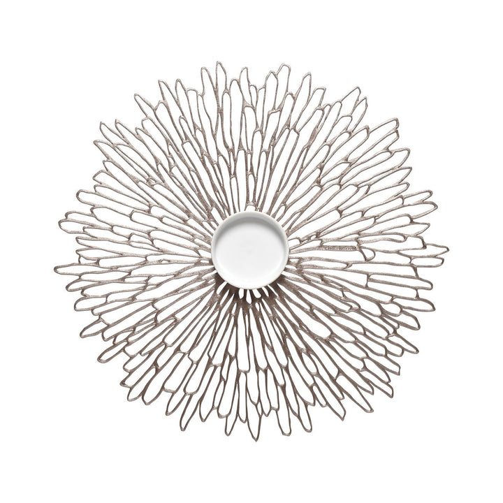 Bloom Placemat in Gunmetal