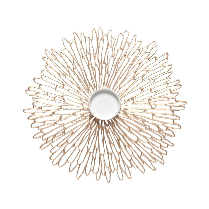 Bloom Placemat in Champagne