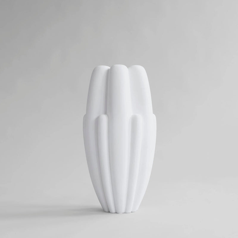 Bloom Vase Slim - 101 Copenhagen Vases - Bone White - Big - HORNE
