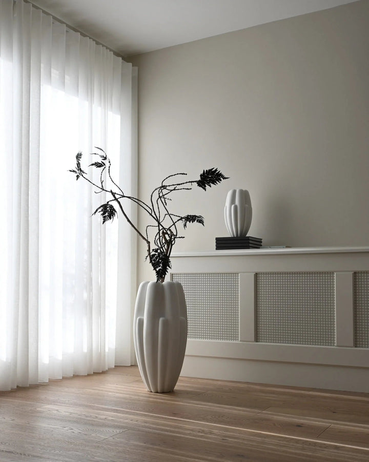 Bloom Vase Slim - 101 Copenhagen Vases - Bone White - Big - HORNE