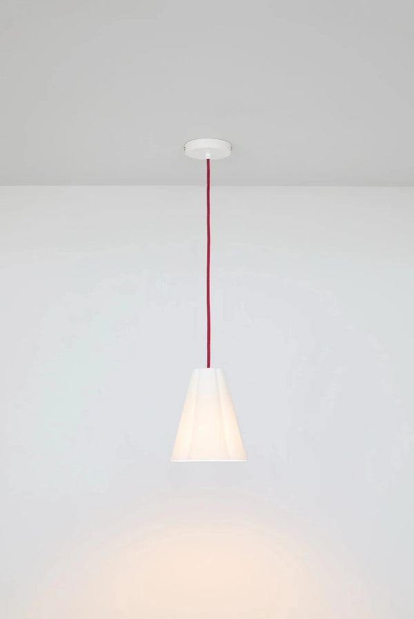 Blossom Size 2 Pendant - Original BTC Pendants - Red Cable - HORNE