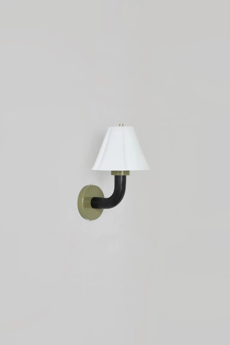 Blossom Wall Light - Original BTC Wall Sconces - Olive Green - HORNE