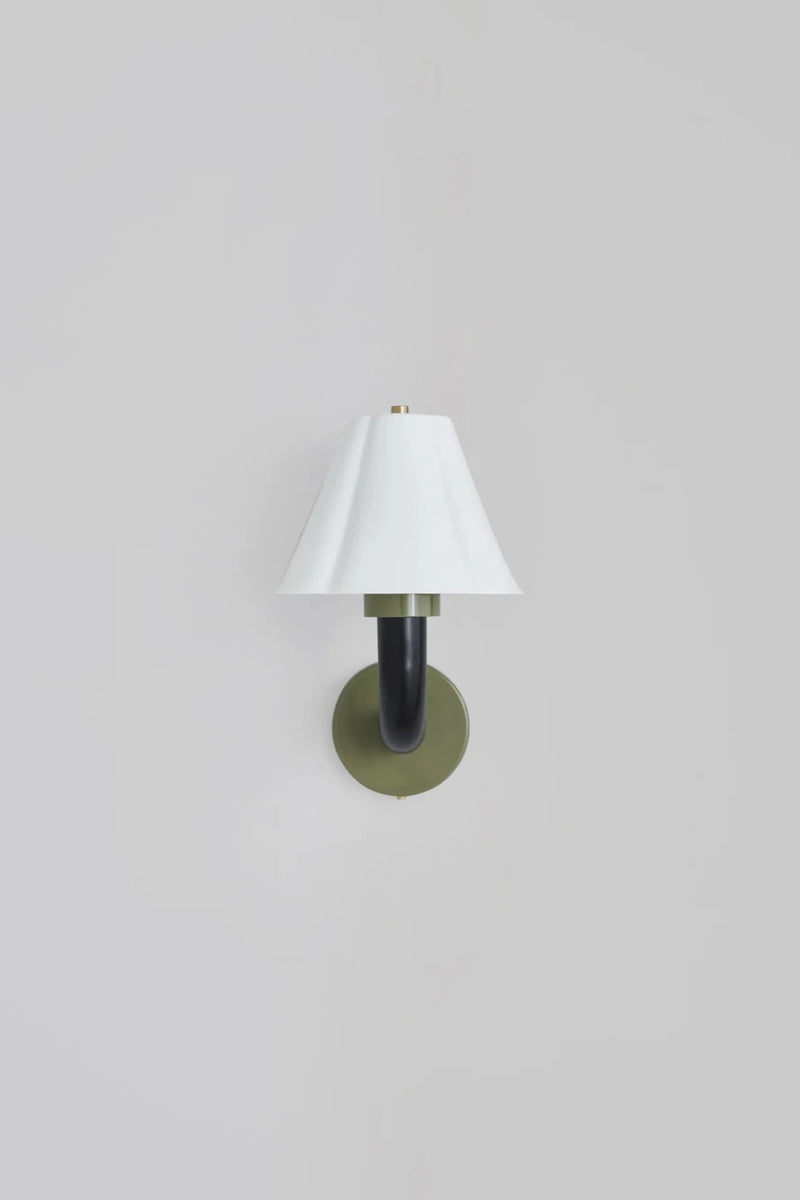 Blossom Wall Light - Original BTC Wall Sconces - Olive Green - HORNE