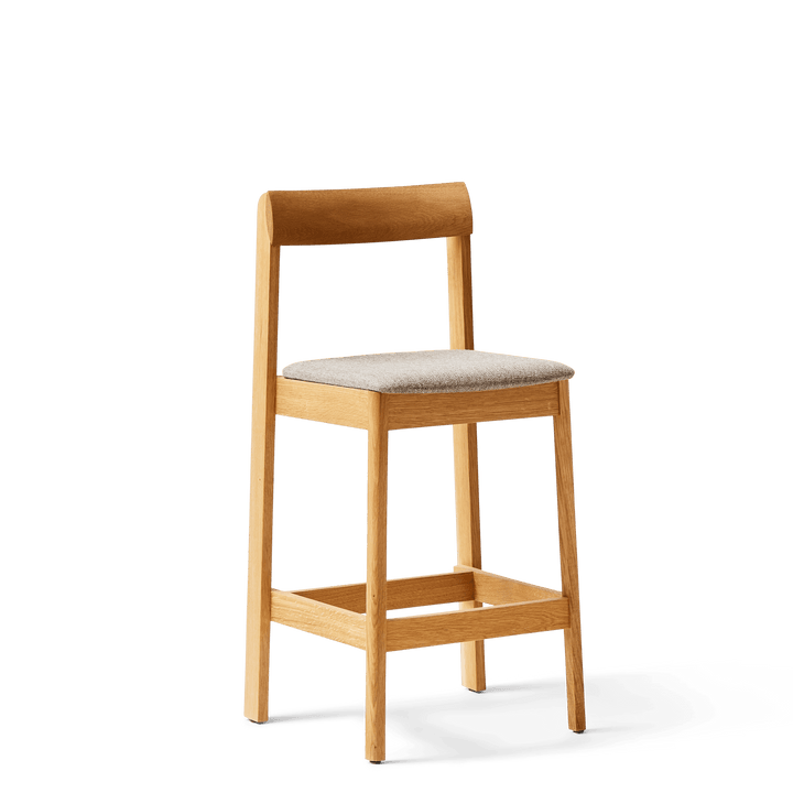 Blueprint Bar Chair 65 - Hallingdal 65 - Form + Refine Chairs - Natural Oiled Oak / Hallingdal 65 - HORNE