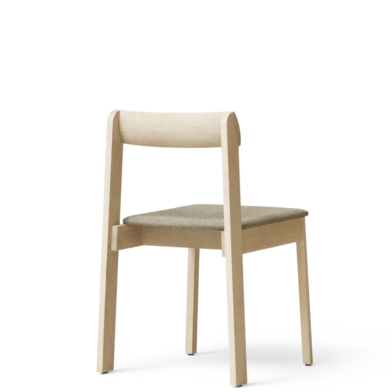 Blueprint Chair - Upholstered Seat - Form + Refine Chairs - Smoked Oak - Hallingdal 65 - 227 - HORNE