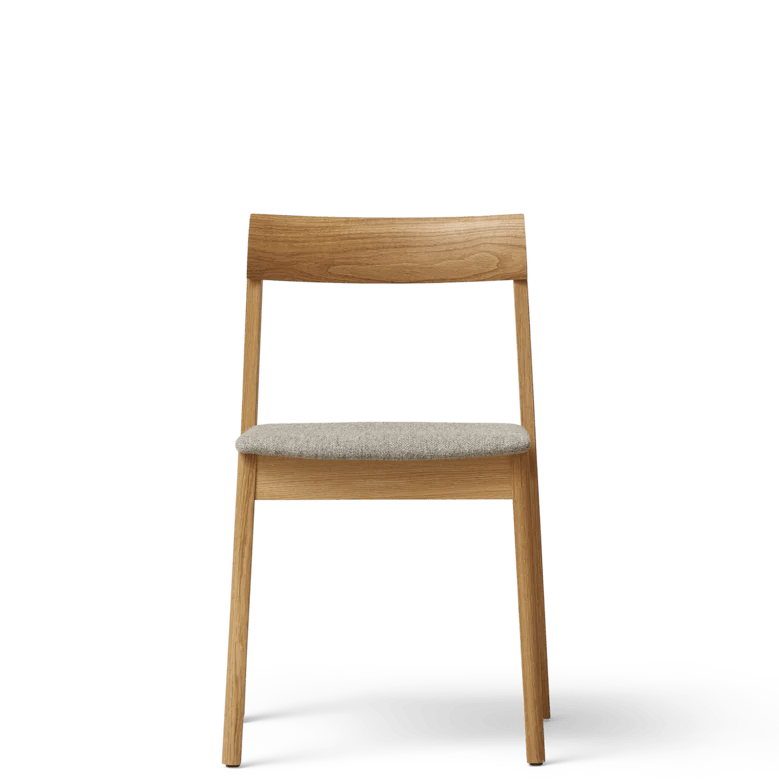 Blueprint Chair - Upholstered Seat - Form + Refine Chairs - Smoked Oak - Hallingdal 65 - 227 - HORNE
