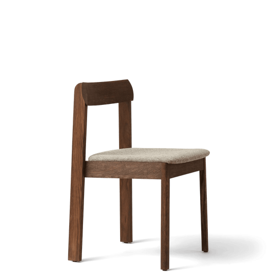Blueprint Chair - Upholstered Seat - Form + Refine Chairs - Smoked Oak - Hallingdal 65 - 227 - HORNE