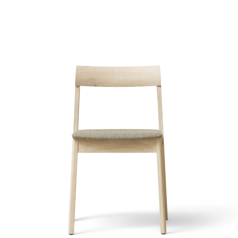 Blueprint Chair - Upholstered Seat - Form + Refine Chairs - Smoked Oak - Hallingdal 65 - 227 - HORNE