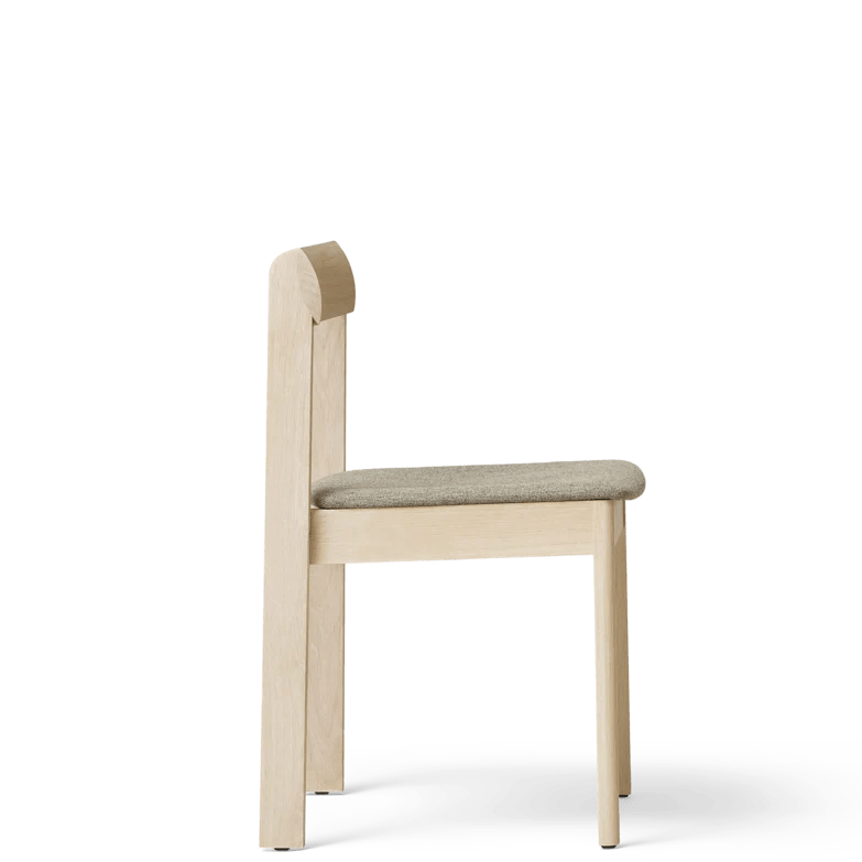 Blueprint Chair - Upholstered Seat - Form + Refine Chairs - Smoked Oak - Hallingdal 65 - 227 - HORNE