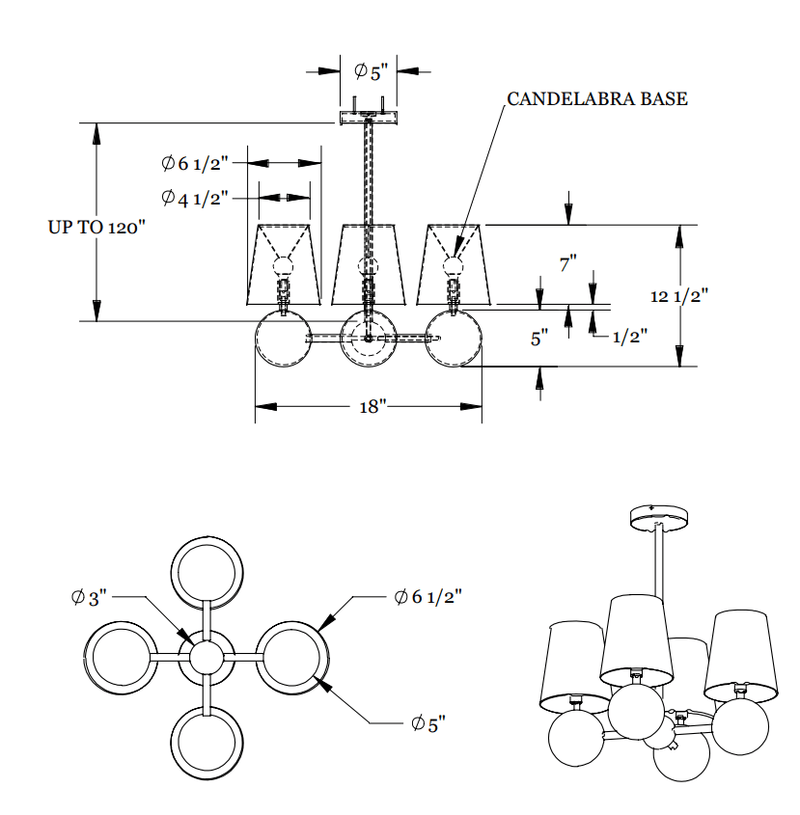 Bole Pendant IV in Color - Workstead - Pendants - Clay - 24