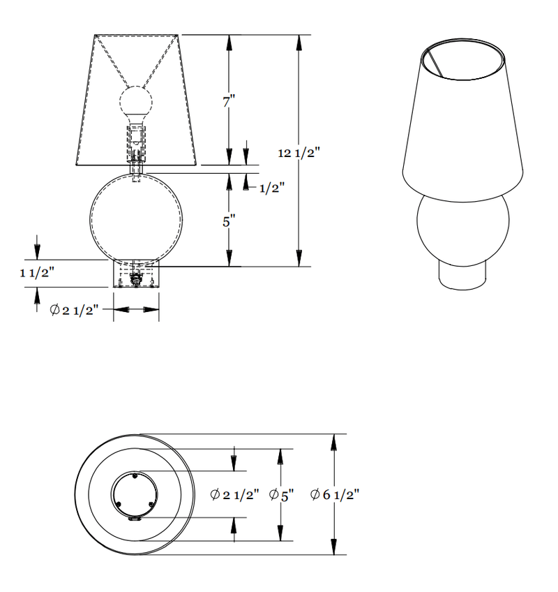Bole Table Lamp in Color - Workstead - Lamps - Clay - HORNE