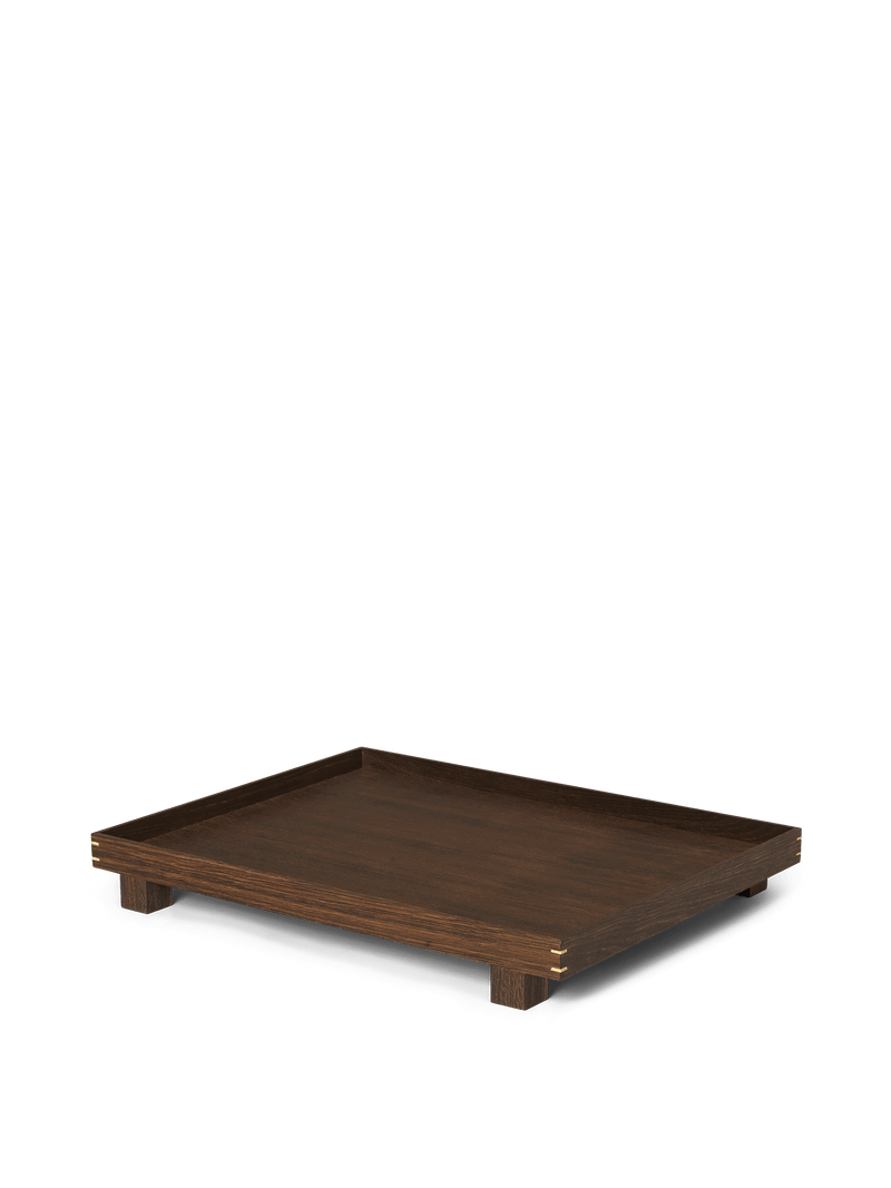 Bon Wooden Tray - Ferm Living - Serveware - Black - X Small - HORNE