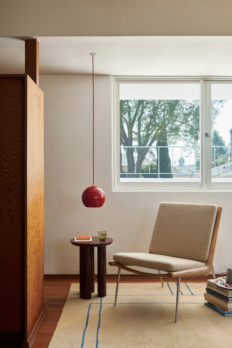 Boomerang Lounge Chair - Oiled Oak w/ Brass - &Tradition Chairs - Hot Madison 988 - HORNE