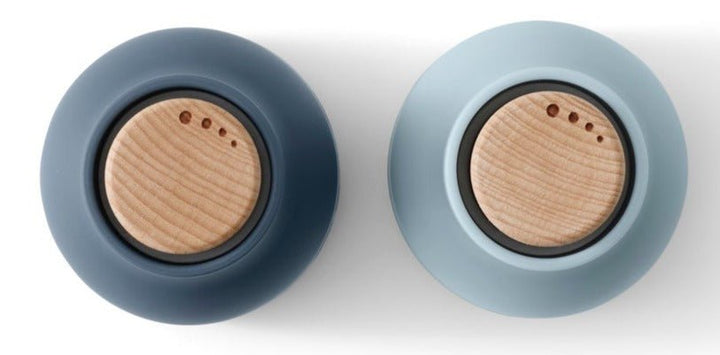 Bottle Grinders Small - Set of 2 - Audo Copenhagen - Kitchen Tools - Blues - Beech Lid - HORNE
