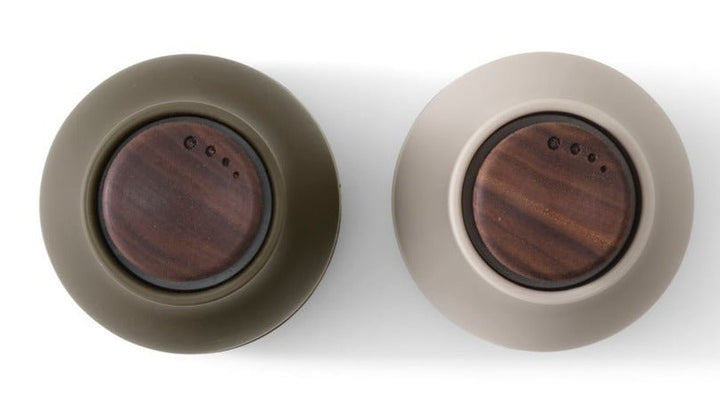 Bottle Grinders Small - Set of 2 - Audo Copenhagen - Kitchen Tools - Blues - Beech Lid - HORNE