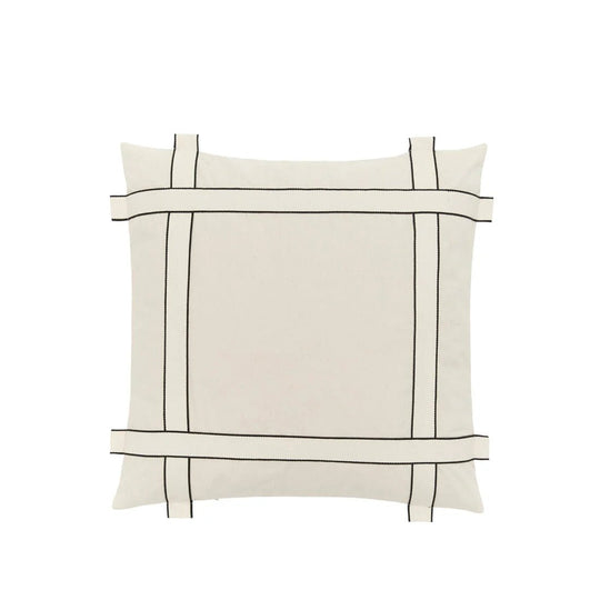 Bow Cushion Cover - Kristina Dam Blankets + Throws + Pillows - Square - HORNE